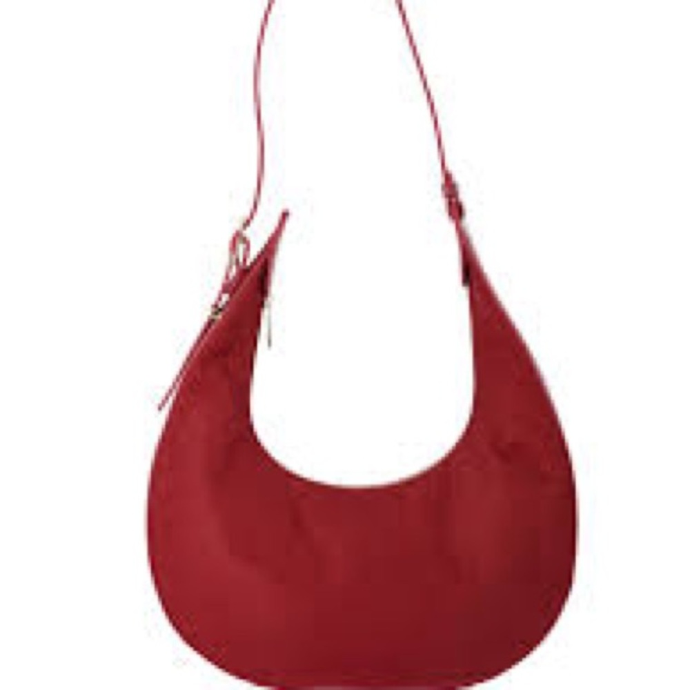 NWT Time & Tru Harbour Hobo,Black Crimson
